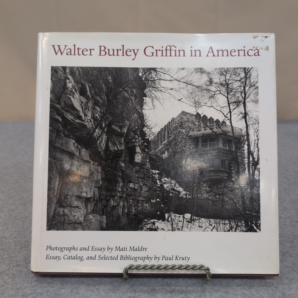 Walter Burley Griffin in America HC 1996 Mati Maldre Paul Kruty Architecture - Picture 1 of 5